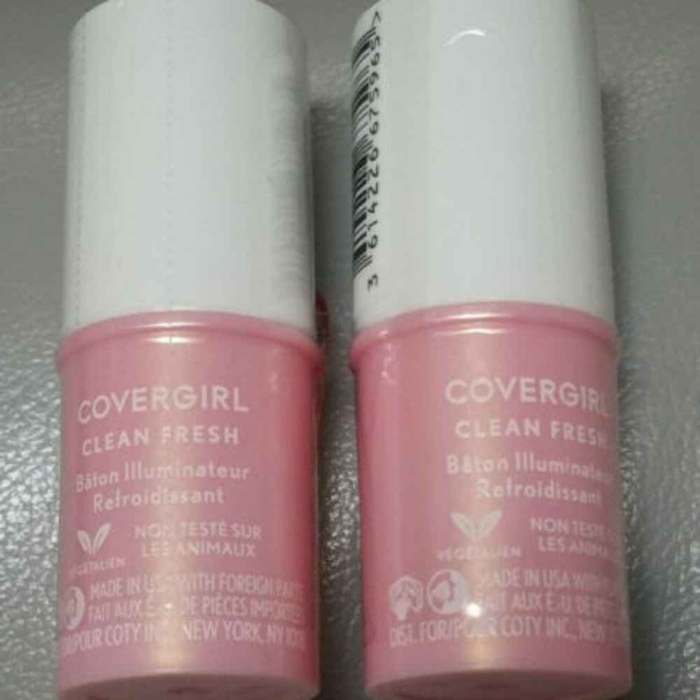 Set of 2 CoverGirl Clean Fresh Cooling Glow Stick